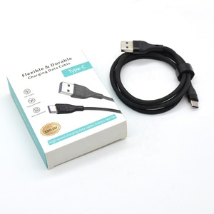 F-Card Braided USB to TYPE-<strong>C</strong> Data Cable Is Suitable for Smart Phone USB Android Wire Fast Charging - Product Image 1
