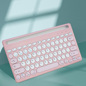 Werks kartens teck platz 4-Kanal-Bluetooth-Tastatur Dual Mode Mute für Pad-Mobiltelefon - Product Image 3