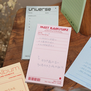 定制徽标记事本固定套印刷磁性便签垫撕纸记事本用于书写 - Product Image 3