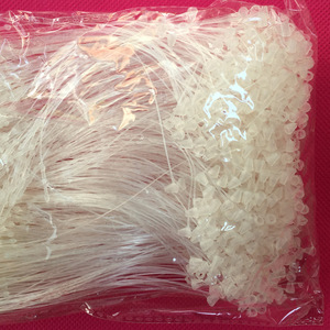 Plastic <strong>Tag</strong> Fastener Beaded Adjustable <strong>Loop</strong> Tie Fasteners Transparent Price <strong>Tag</strong> Cheap Swing Hang <strong>Tag</strong> Seal <strong>String</strong> - Product Image 5