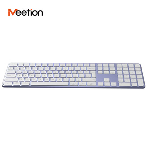 Meetion Ikey K230 Dual Mode Connection Wireless USB Bluetooth <strong>Keyboard</strong> for iMac Laptop <strong>Computer</strong> Tablet Multi-system Rechargeable