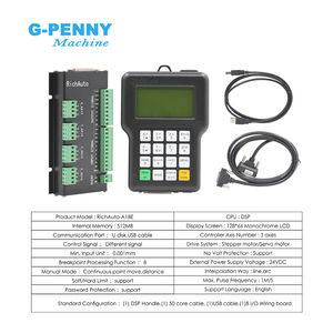 Controlador de movimiento DSP A18 RichAuto CNC, controlador original de 3 ejes, versión en inglés para máquina enrutadora CNC - Product Image 6