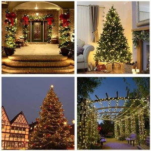 Remote Controlled <strong>Multi</strong>-<strong>Color</strong> <strong>String</strong> <strong>Lights</strong> for Outdoor Festive Decorative Lighting for Garden Courtyard Waterproof - Product Image 4