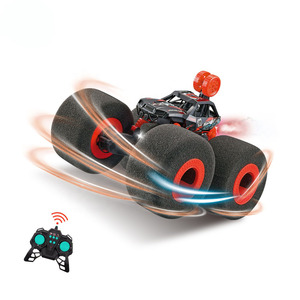 ホットセールレーシングリモコン2.4gワンキースプレースポンジホイールモンスターRcカースタントカーおもちゃバッテリーユニセックスABSRCホビー