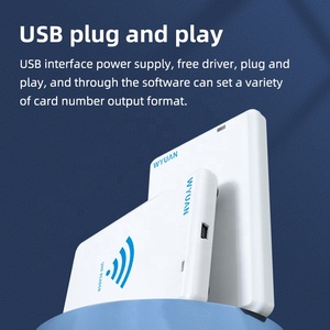 WYUAN UHF RFID Desktop Proximity Reader/Writer 860-960MHz USB Programmer Plug and Play Keyboard Emulation Adjustable Format - Product Image 2