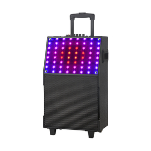 NDR-H15 15-Inch Portable Wireless LED Karaoke Subwoofer RGB Spectrum <strong>Speaker</strong> Parties <strong>Computer</strong> <strong>Use</strong> Home Theatre AC/DC Power - Product Image 2