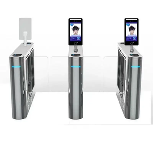 Portone automatico della barriera del tornello dell'oscillazione con il sistema di controllo di accesso del lettore di schede di riconoscimento di fronte - Product Image 4