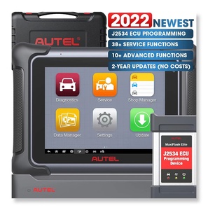 Programmazione diagnostica dell'ecu J2534 dello strumento J2534 di scansione dell'elite 2 dell'analizzatore diagnostico dell'automobile di 2022Autel Maxisys Elite II aggiornata di MS908P