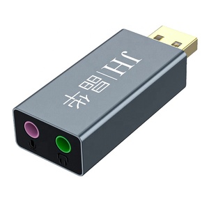 External <strong>USB</strong> to 3.5mm <strong>Audio</strong> Adapter Sound Card Suitable for Computers/laptops/PS4 - Product Image 1