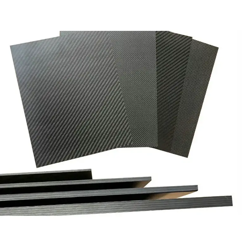 Hersteller liefern direkt T700 hochfeste Twill-Kohle faserplatte Dicke Carbon platte Schneiden von Kohle faser produkten
