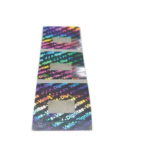 Hiệu Ứng Khử Kim Loại Nhãn Dán Laser 3D CLR An Ninh Cửa Sổ Trong Suốt Nhãn Ảnh Toàn Ký - Product Image 4