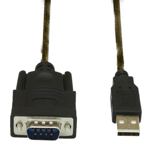 带PL2303RA芯片组的USB至RS232 USB串行适配器，适用于Windows 11的USB 2.0至公DB9串行电缆