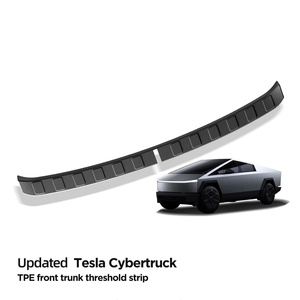 For Tesla Cybertruck Front <strong>Trunk</strong> Threshold Strip Bumper Protective Cover Pickup <strong>Trunk</strong> <strong>Inner</strong> Guard Strip 2024 Car Accessories - Product Image 1