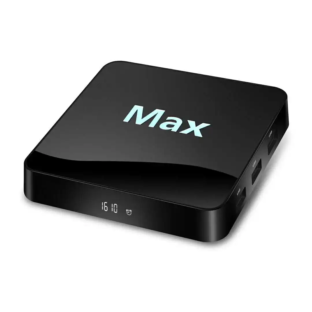 Decodificador de TV OEM ODM S905X2 T96 Max, Android 9,0, vídeo sexual, descarga gratuita, 4GB, 32GB