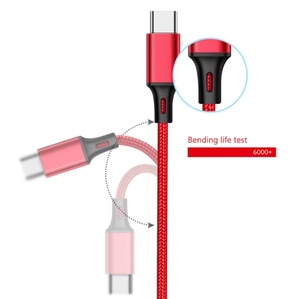Ücretsiz örnek 3A tipi C + V8 + 8 Pin 3 In 1 USB veri akıllı cep telefonu için şarj kablosu 1.2m naylon örgülü usb kablosu - Product Image 6