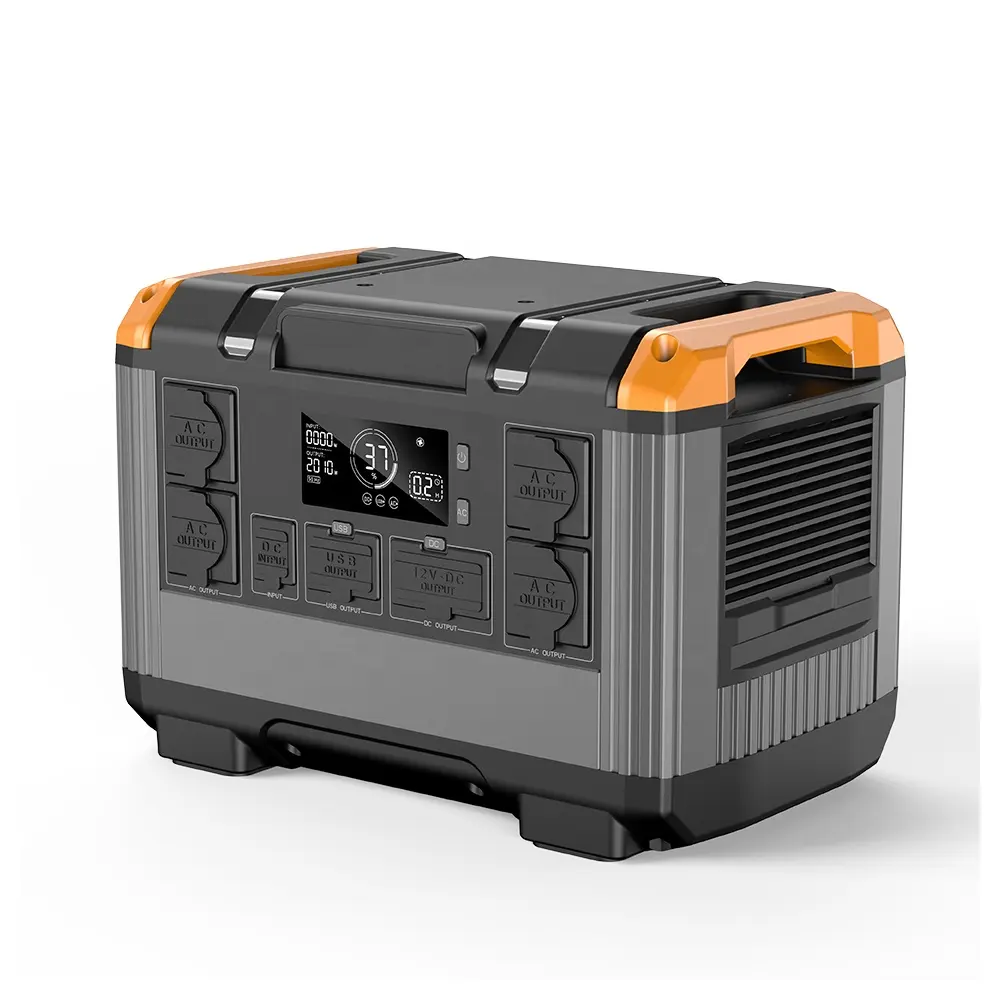 Travia tragbares Kraftwerk 2400W mit SanYuan Sinus oidal Wave Power Batterie Solar betriebener Außen generator Für zu Hause