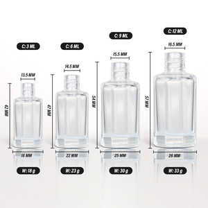 <strong>Deluxe</strong> 3ml 6ml 9ml 12ml Fancy Essential <strong>Oil</strong> Perfume Roll-On Glass Bottle - Product Image 5
