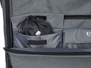 Muestra gratis funda EVA portátil con cremallera para llevar y almacenar una tableta/ordenador/portátil que es impermeable y a prueba de golpes