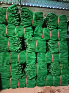 Монопроволочная защитная сетка из полиэтилена HDPE с веревкой и проушинами для строительства и строительства - Product Image 5