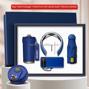 Ý tưởng sản phẩm mới xu hướng <span class=keywords><strong>2025</strong></span> Frosted Mug điện thoại đứng với ngân hàng điện cổ massager ô quà tặng của công ty - Product Image 5