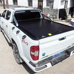 Roller Platte Tonneau Hoes Voor Pick-Up Truck Achterste Doos Gemakkelijk Push-Pull Installatie Duurzame Platte Staartdoos Omhulsel - Product Image 1