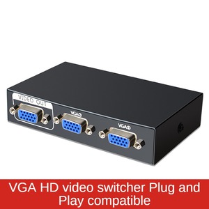 Computer VGA <strong>Switch</strong> <strong>2</strong> in <strong>1</strong> Out VGA <strong>Video</strong> Screen <strong>Switch</strong> Computer Display Sharer - Product Image 3
