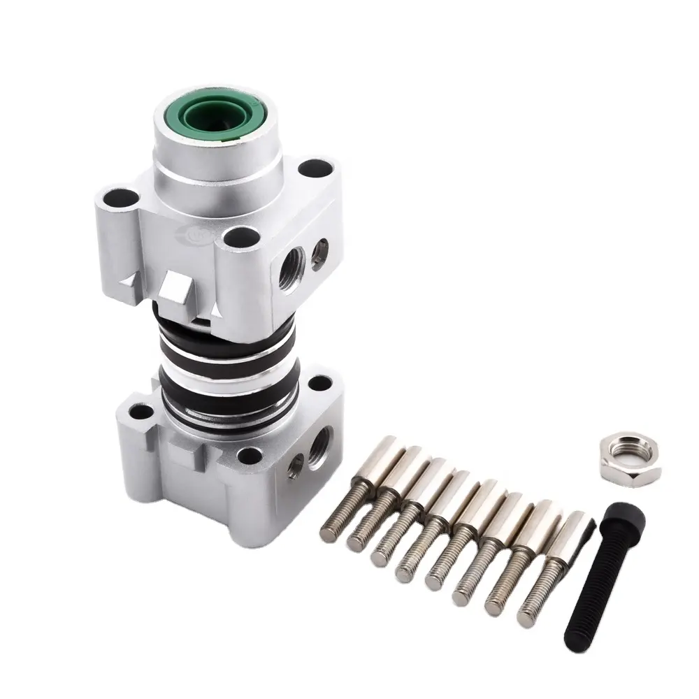 Kit de cilindro de aire de doble acción, serie DNC ISO15552, fabricantes, tubo de cilindro neumático de aluminio