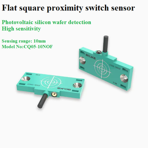 Capacitancia NPN sensor de proximidad capacitivo precio cuadrado del sensor capacitivo plano PNP M18 M12 8mm 20mm para detección de plástico - Product Image 2