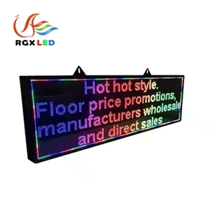 RGX notte controllo commerciale messaggio in esecuzione P3mm schermi con testo a scorrimento elettrico Led segno generale Display programmabile - Product Image 1