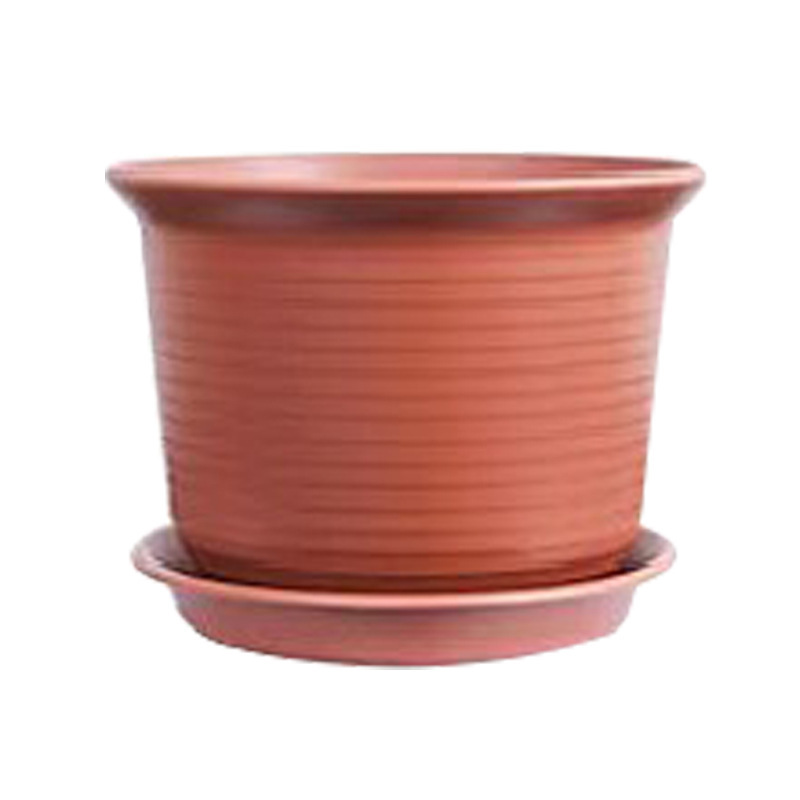 Brick red delivery tray