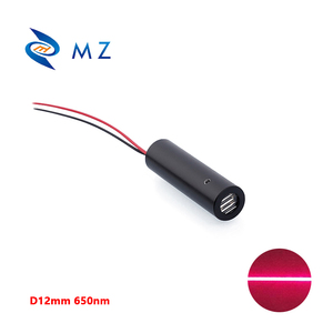 标准 12毫米 650nm 10mw 红色激光线模块不同线路长度工业 APC 驱动器用于液位测量 - Product Image 6