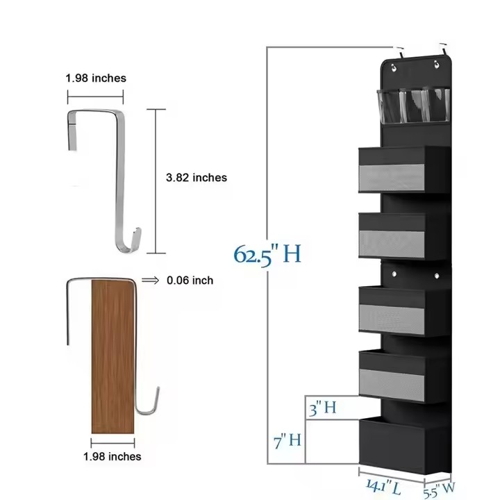 Black-5 layers 62.5inch