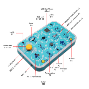 Arduino STEM Education 7用のkidsbits Makerコーディングボックススターターキット - Product Image 4