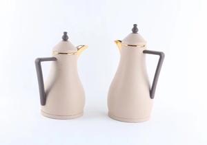 Custom Logo Acceptable Arabic Tea and <strong>Coffee</strong> 1+0.7L Kettle Set Dallah Pot Arabic <strong>Coffee</strong> Vacuum Flasks - Product Image 5