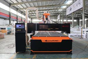 L-form 5+4 Überzug bohrung ATC cnc-fräse holz industrielle herstellung cnc-bearbeitungsmaschine mit großer maserung über das maschinenportal und sicherheitsvorhang - Product Image 4