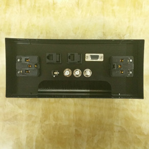 顶级世界集团弹出式桌面插座和欧洲市场会议桌插座，带欧盟插座和USB电源充电器 - Product Image 2