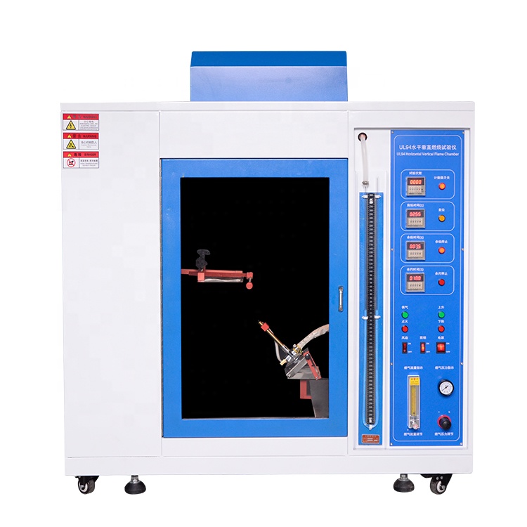 ZONHOW UL1581 \ UL13 \ UL444 \ UL1655 UL94 Horizontal Vertical Flame Test Chamber