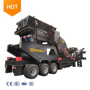 Mỏ đá thạch anh Bazan 150tph Máy Nghiền búa di động máy nghiền than nhà máy tổng hợp sỏi dòng nghiền động cơ mang bánh răng - Product Image 1