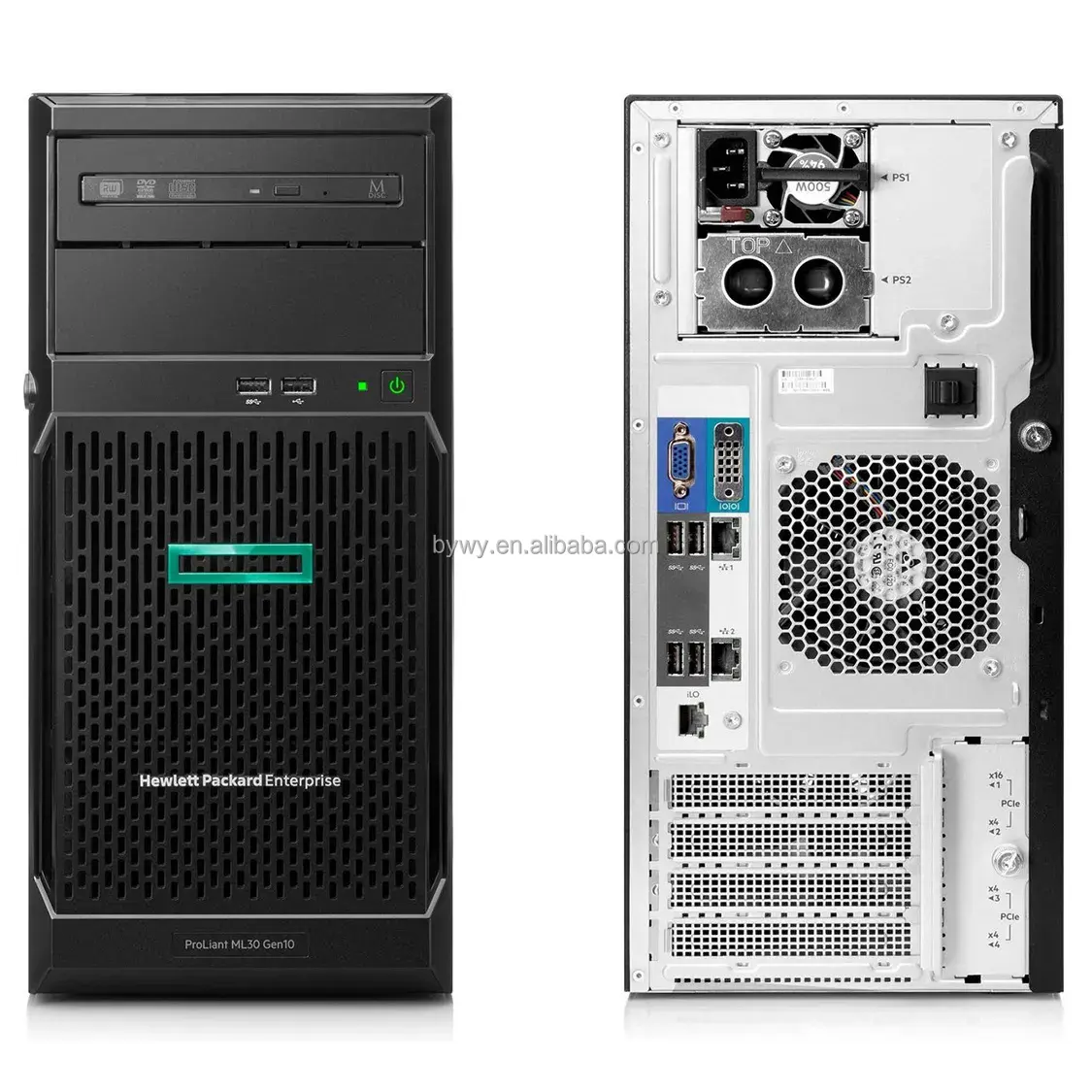 كمبيوتر مكتبي أصلي جديد من ERP Finance HP HPE ProLiant ML30 Gen10 Plus Tower server