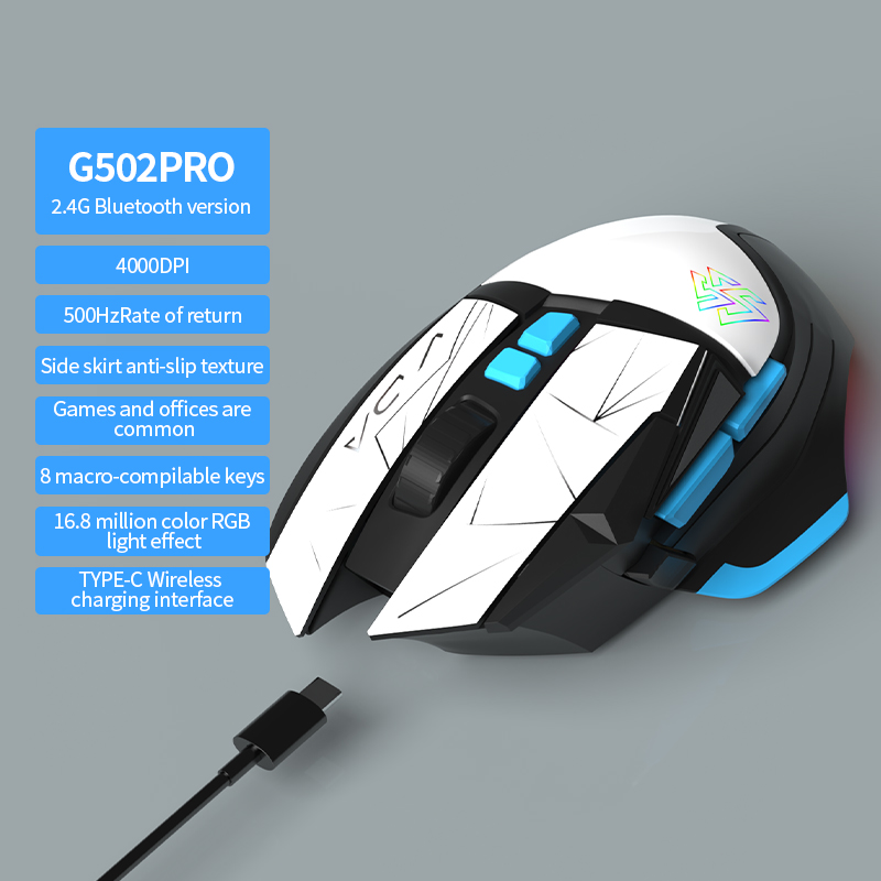 G502 Version sans fil blanc