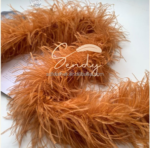 15-18cm Hot Sell <strong>Boa</strong> Ostrich <strong>Feather</strong> <strong>Boas</strong> <strong>Feathers</strong> Arts And Crafts Wedding Decoration Dance Accessory <strong>Feather</strong> Costume Dress - Product Image 4