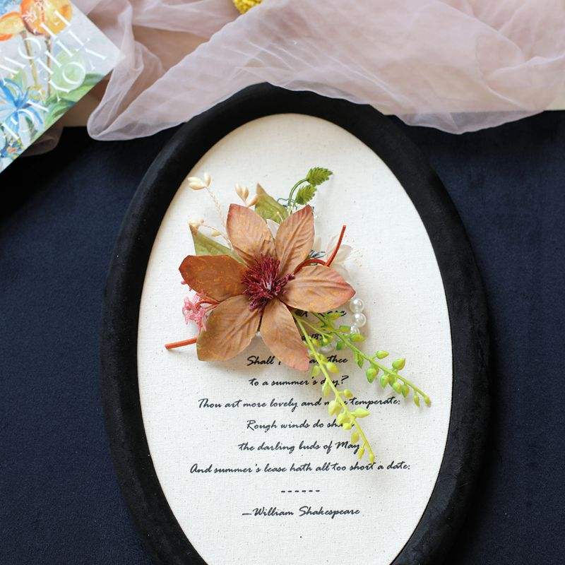 Couleur de café; 2 # wist fleur