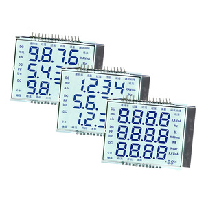 Display personalizzato HTN segmento positivo modulo Display LCD 7 segmento Display a prezzo eccellente 5.0V 12:00 Display a codice segmento - Product Image 1