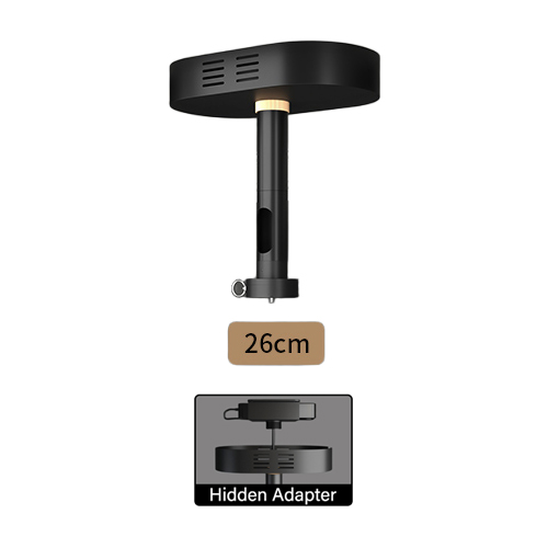 Adaptateur caché couleur noire PH89-25