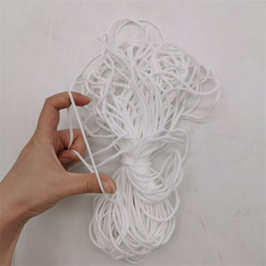 Stock Ear <strong>Loop</strong> 3mm <strong>Elastic</strong> Band Ear <strong>Loop</strong> Adjustable Ear <strong>Loop</strong> Non-Woven Fabric Automatic - Product Image 5