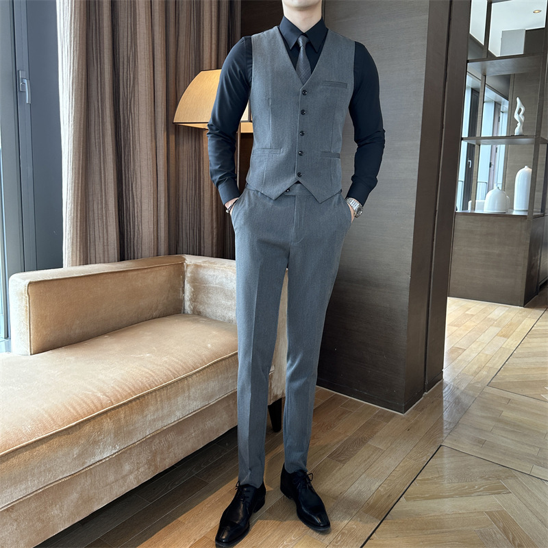 Gris medio (pantalón de una sola pieza)