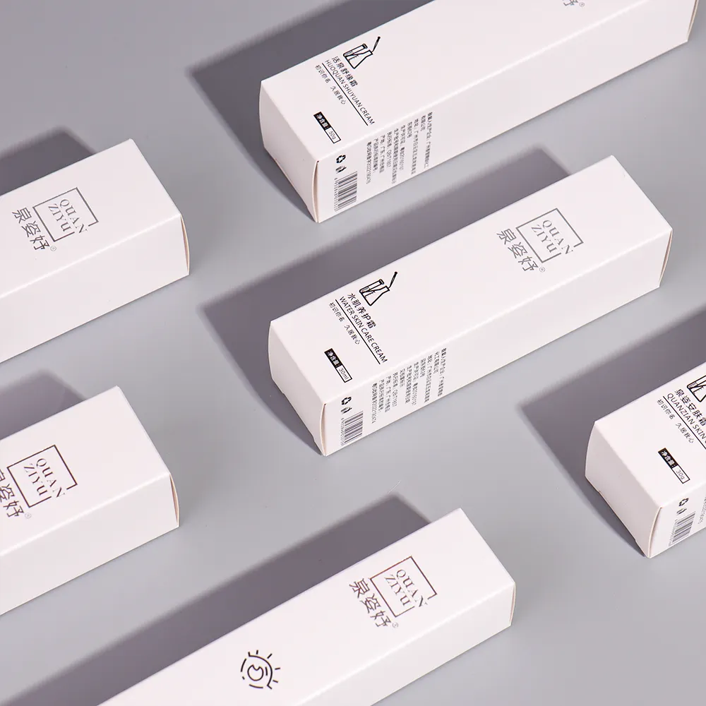 Scatola cosmetica personalizzata scatola di prodotti cosmetici scatola cosmetica di lusso per prodotti per la cura della pelle rossetto