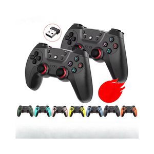 Controlador de juego inalámbrico doble de 2,4G compatible con Android USB controlador inalámbrico TV ordenador controlador doble Gamesir Gamepad