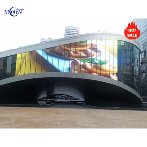PH4-8 P6.5 PH5-10 P3.9-7.8 şeffaf LED Film ekran ince Film LED ekran esnek Film Video duvar ekranı - Product Image 1