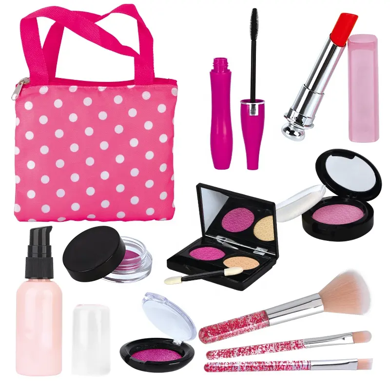 Kits de cosméticos para niños, juego de cosméticos para niñas de 9 años, juguete suave para niñas, maquillaje